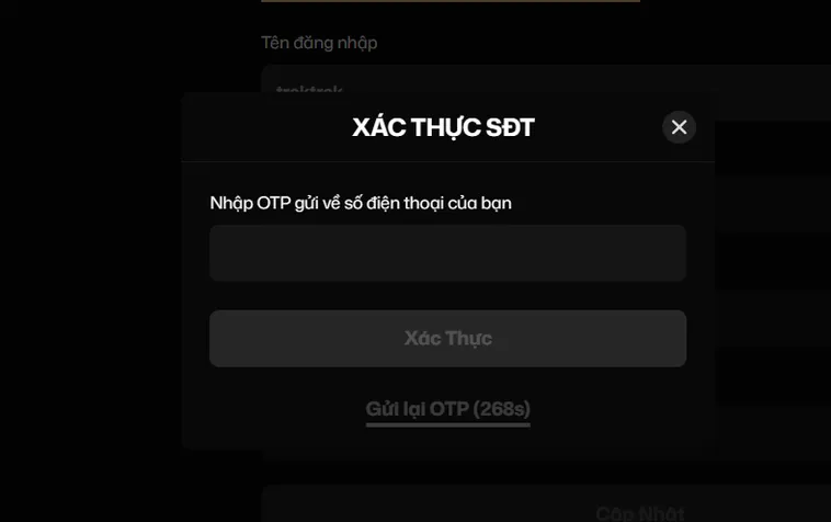 Xác Thực Số Điện Thoại Của Bạn Để Bảo Vệ Tuyệt Đối Cho Tài Khoản VaoBet