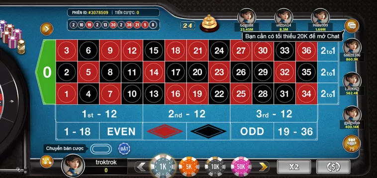 Game Nhanh Hầu Vương Roulette Tại Vaobet Bùng Nổ Cơ Hội Chiến Thắng Đỉnh Cao
