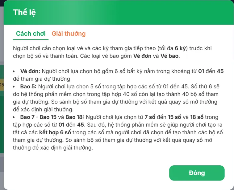 Mega 645 VaoBet Cơ Hội Chinh Phục Jackpot Hàng Chục Tỷ Đồng Đầy Hấp Dẫn